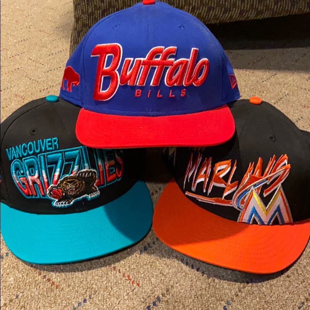 Bundle of 3 New Era 9fifty SnapBack hats